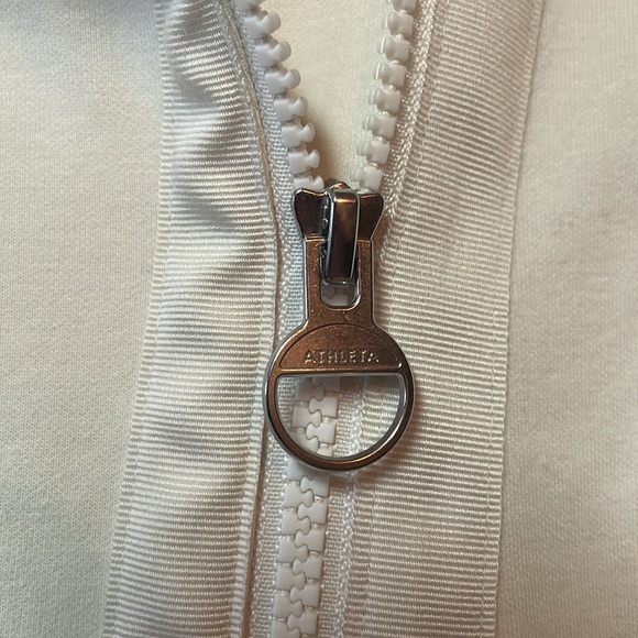 ATHLETA Moto Jacket in Magnolia White, Size M. - Picture 5 of 13